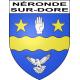 Néronde-sur-Dore 63 ville sticker blason écusson autocollant adhésif