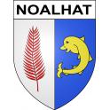 Pegatinas escudo de armas de Noalhat adhesivo de la etiqueta engomada