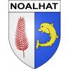 Stickers coat of arms Noalhat adhesive sticker