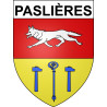 Stickers coat of arms Paslières adhesive sticker