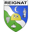 Stickers coat of arms Reignat adhesive sticker