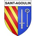 Adesivi stemma Saint-Agoulin adesivo