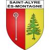Stickers coat of arms Saint-Alyre-ès-Montagne adhesive sticker