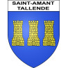 Stickers coat of arms Saint-Amant-Tallende adhesive sticker