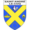 Adesivi stemma Saint-André-le-Coq adesivo