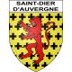 Pegatinas escudo de armas de Saint-Dier-d'Auvergne adhesivo de la etiqueta engomada