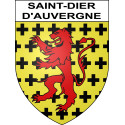 Saint-Dier-d'Auvergne Sticker wappen, gelsenkirchen, augsburg, klebender aufkleber
