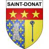 Adesivi stemma Saint-Donat adesivo