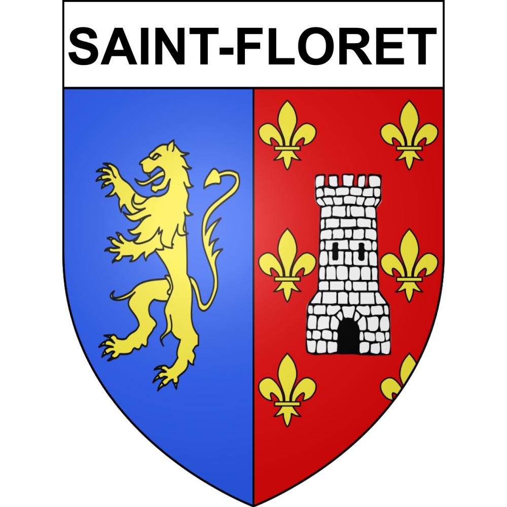 Adesivi stemma Saint-Floret adesivo
