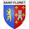 Stickers coat of arms Saint-Floret adhesive sticker