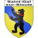 Adesivi stemma Saint-Gal-sur-Sioule adesivo