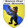Stickers coat of arms Saint-Gal-sur-Sioule adhesive sticker