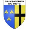 Stickers coat of arms Saint-Genès-du-Retz adhesive sticker