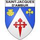 Adesivi stemma Saint-Jacques-d'Ambur adesivo