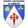 Adesivi stemma Saint-Jacques-d'Ambur adesivo
