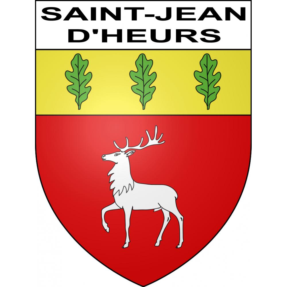 Stickers coat of arms Saint-Jean-d'Heurs adhesive sticker