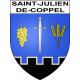 Saint-Julien-de-Coppel 63 ville sticker blason écusson autocollant adhésif