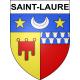 Saint-Laure 63 ville sticker blason écusson autocollant adhésif