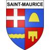 Saint-Maurice Sticker wappen, gelsenkirchen, augsburg, klebender aufkleber