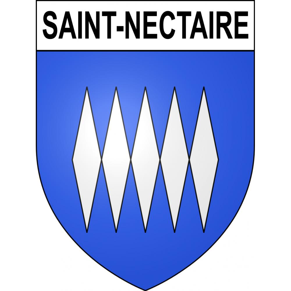 Stickers coat of arms Saint-Nectaire adhesive sticker