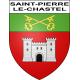 Adesivi stemma Saint-Pierre-le-Chastel adesivo