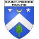 Saint-Pierre-Roche 63 ville sticker blason écusson autocollant adhésif