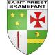 Saint-Priest-Bramefant 63 ville sticker blason écusson autocollant adhésif