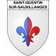 Saint-Quentin-sur-Sauxillanges Sticker wappen, gelsenkirchen, augsburg, klebender aufkleber