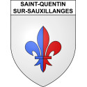 Stickers coat of arms Saint-Quentin-sur-Sauxillanges adhesive sticker