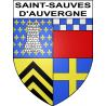 Adesivi stemma Saint-Sauves-d'Auvergne adesivo