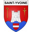 Adesivi stemma Saint-Yvoine adesivo