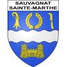 Adesivi stemma Sauvagnat-Sainte-Marthe adesivo