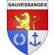 Sauvessanges 63 ville sticker blason écusson autocollant adhésif