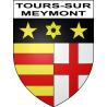 Tours-sur-Meymont 63 ville sticker blason écusson autocollant adhésif