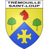 Adesivi stemma Trémouille-Saint-Loup adesivo