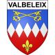 Valbeleix 63 ville sticker blason écusson autocollant adhésif