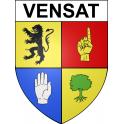 Vensat 63 ville sticker blason écusson autocollant adhésif