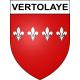 Vertolaye 63 ville sticker blason écusson autocollant adhésif