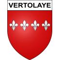 Vertolaye 63 ville sticker blason écusson autocollant adhésif