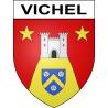 Pegatinas escudo de armas de Vichel adhesivo de la etiqueta engomada