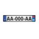 986 Royaume d'Alo Wallis-et-Futuna Collectivité d'Outre Mer sticker autocollant plaque immatriculation auto logo32710