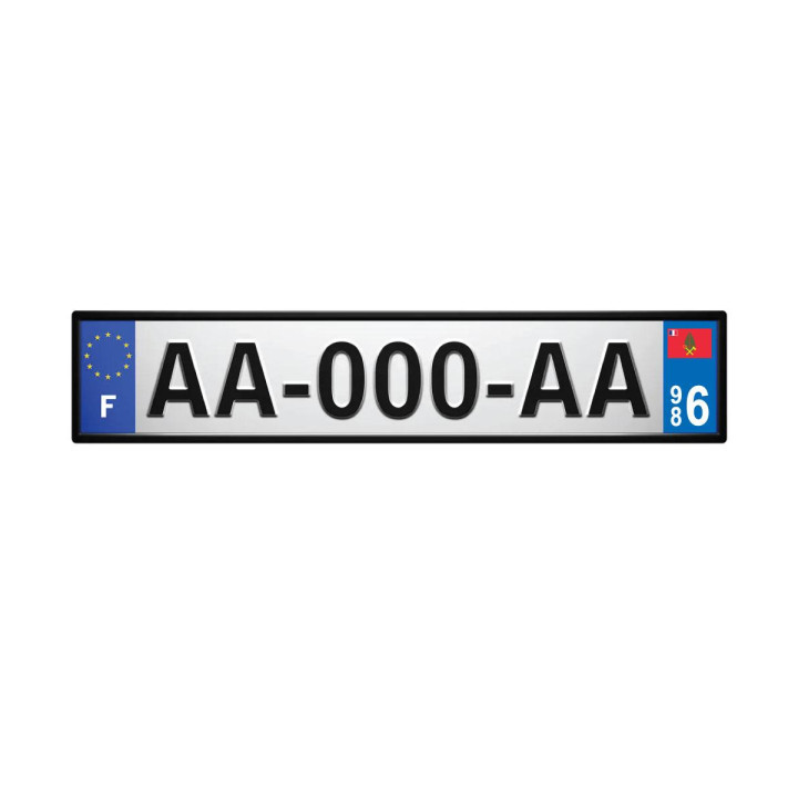 66 Cerdanya sticker aufkleber platte