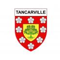 Tancarville 76 ville sticker blason écusson autocollant adhésif