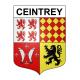 Stickers coat of arms Ceintrey adhesive sticker