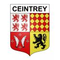 Ceintrey 54 ville sticker blason écusson autocollant adhésif