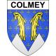 Colmey 54 ville sticker blason écusson autocollant adhésif