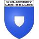 Colombey-les-Belles 54 ville sticker blason écusson autocollant adhésif