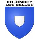 Colombey-les-Belles Sticker wappen, gelsenkirchen, augsburg, klebender aufkleber