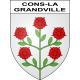 Cons-la-Grandville Sticker wappen, gelsenkirchen, augsburg, klebender aufkleber