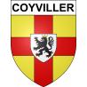 Stickers coat of arms Coyviller adhesive sticker